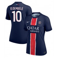 Maglia Calcio Paris Saint-Germain Ousmane Dembele #10 Prima Divisa Donna 2024-25 Manica Corta